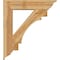 Ekena Millwork Merced Traditional Rough Sawn Bracket, Western Red Cedar, 6"W x 34"D x 38"H BKT06X34X38MRC01RWR - alternate 4